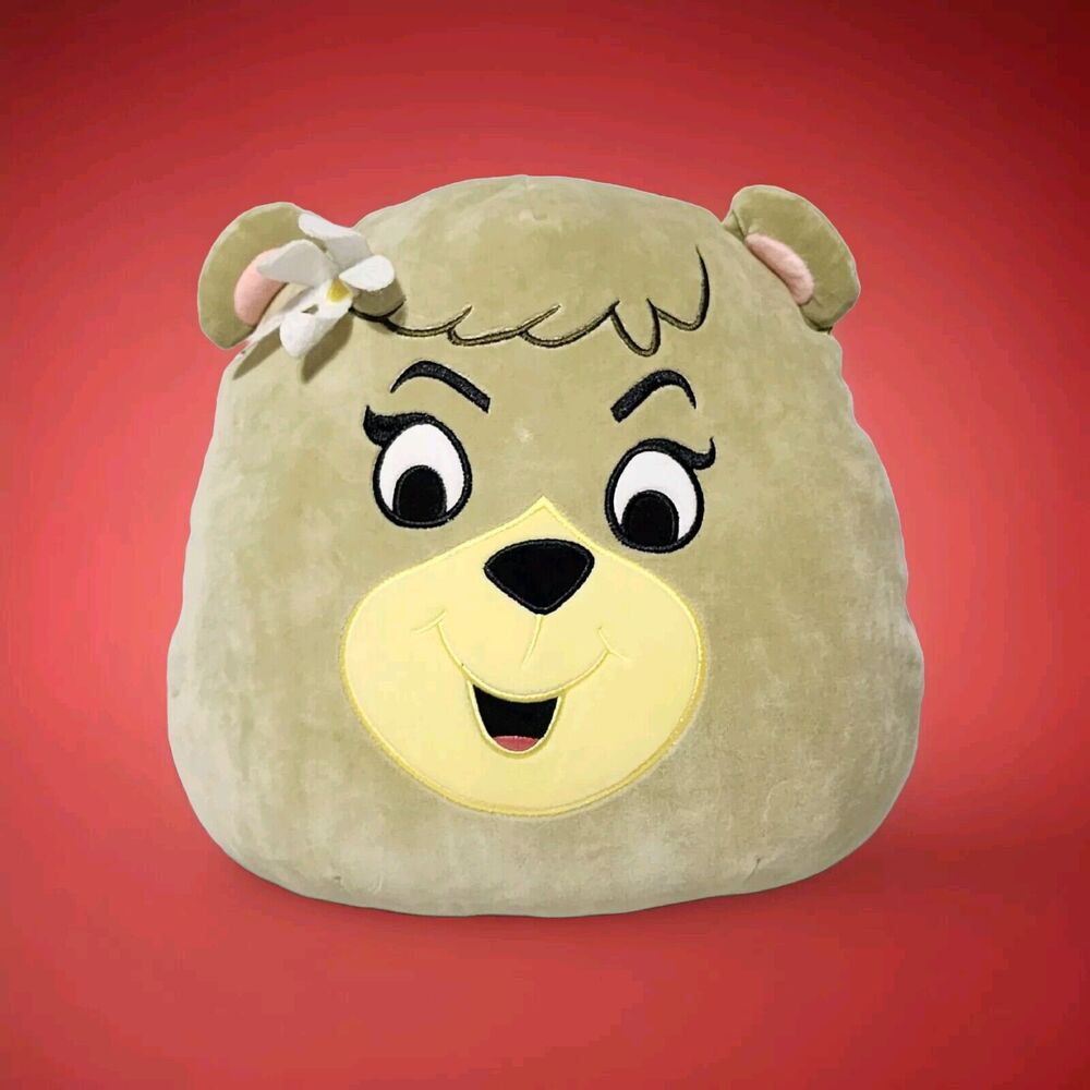 ORIGINAL SQUISHMALLOW Yogi Bear CINDY BEAR 12" Hanna-Barbera *Great Cond/Clean*